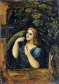 Femme au perroquet Paul Cézanne